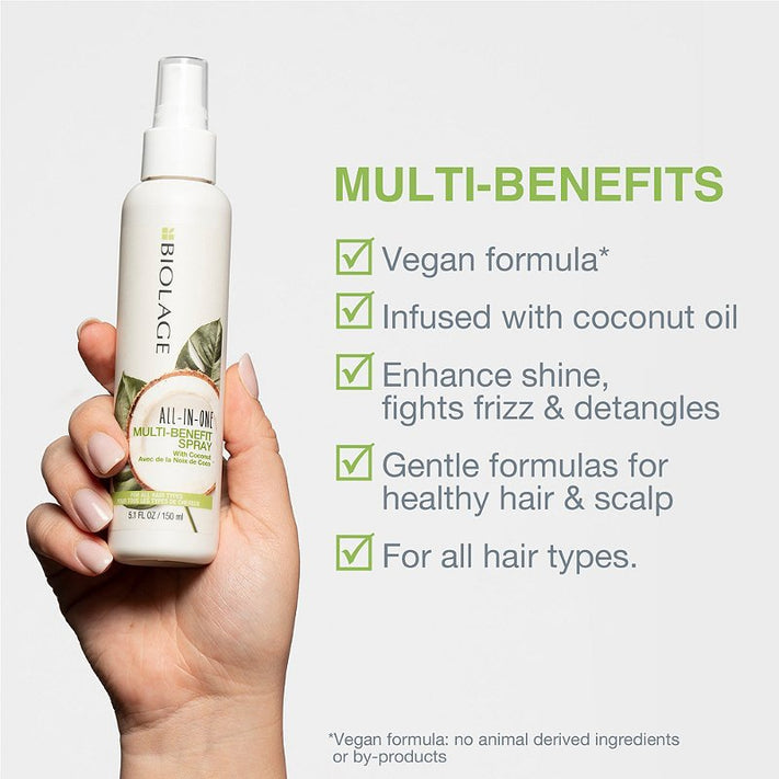Biolage - ALL-IN-ONE Multi-Benefit Treatment Spray With Coconut 150ml
