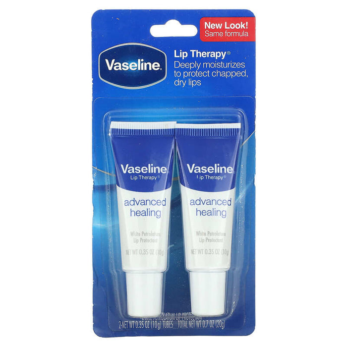 Vaseline - Lip Therapy Advanced Healing 10g Each 2 Tubes