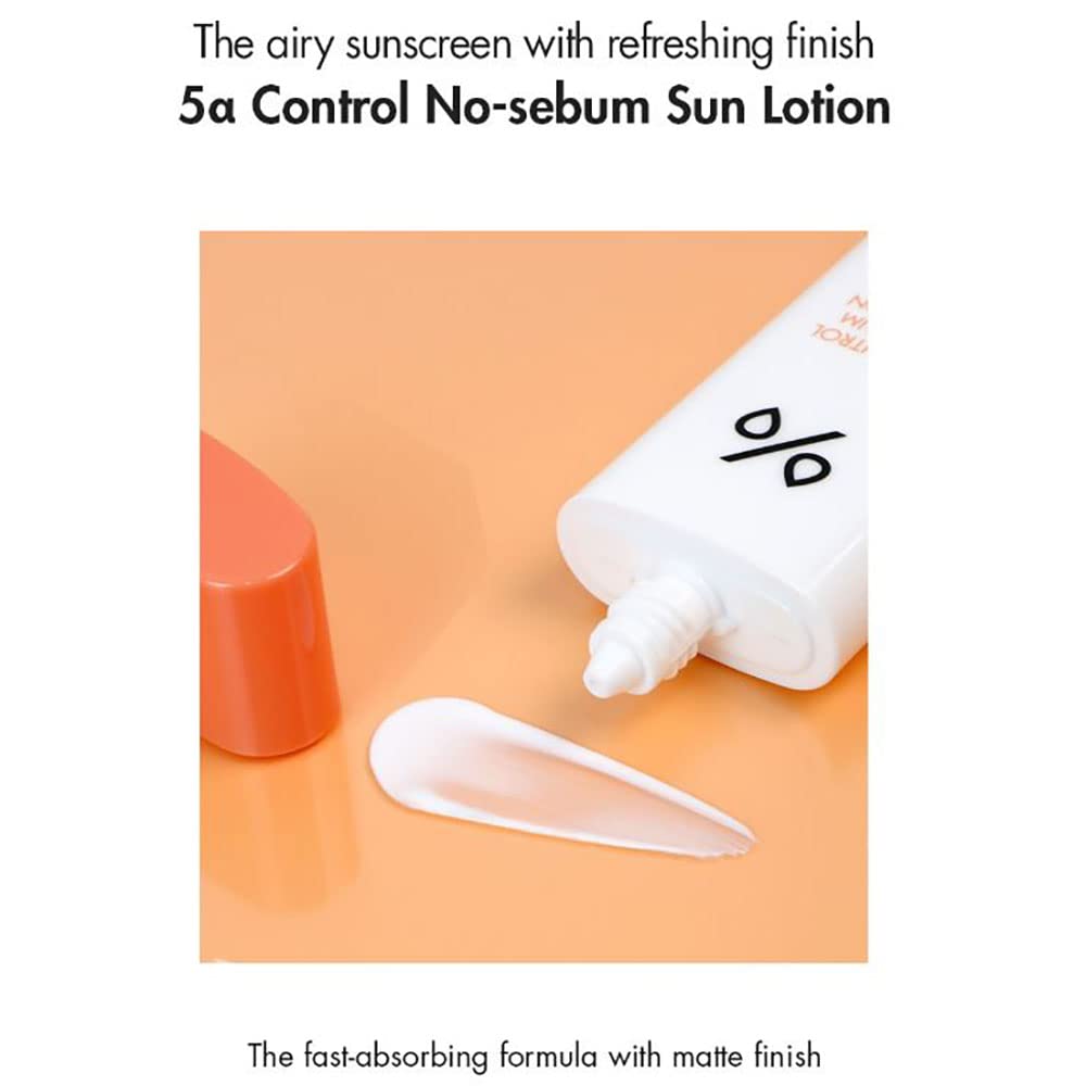 Dr. Ceuracle - 5 Alpha Control No Sebum Sun Lotion 50ml