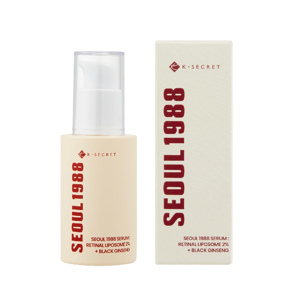 K-Secret Seoul 1988 Serum: Retinal Liposome 2% + Black Ginseng 30ml