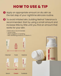 K-Secret Seoul 1988 Cream: Retinal Liposome 1% + Fermented Rice 50ml