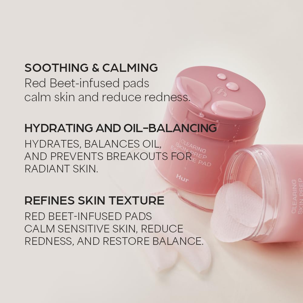 House of Hur - Clearing Skin Prep Essence Pad 140ml (70sheets)
