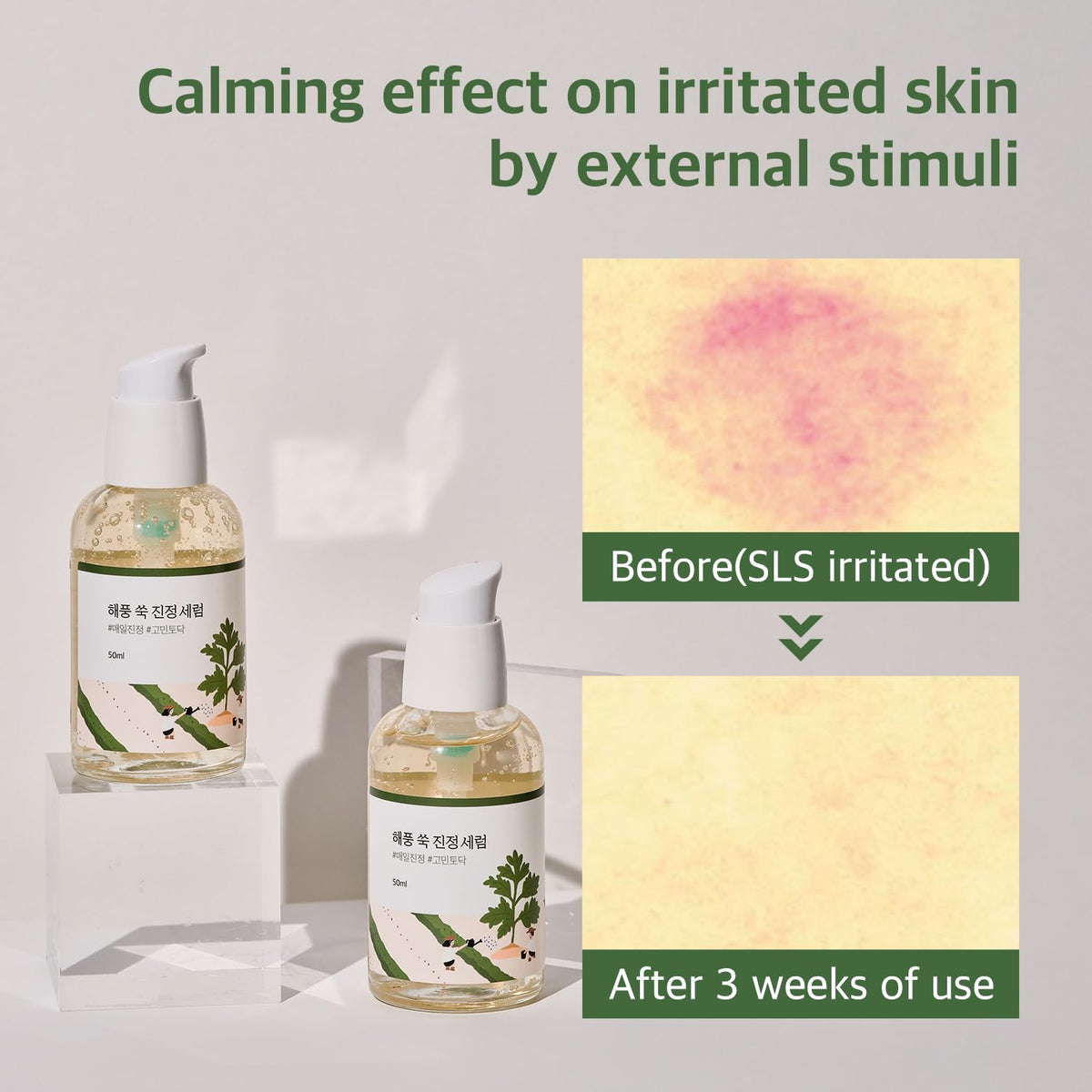 Round Lab - Mugwort Calming Serum 50ml