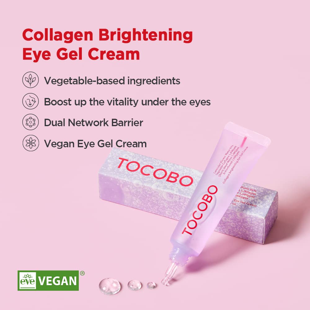 Tocobo - Collagen Brightening Eye Gel Cream 30ml