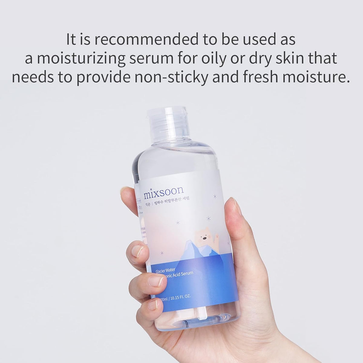 Mixsoon - Glacier Water Hyaluronic Acid Serum 300ml