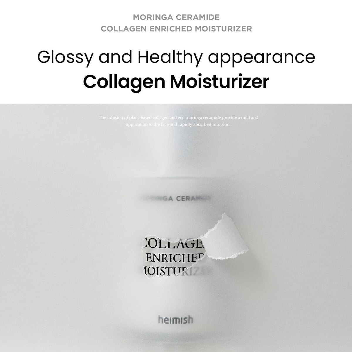 Heimish - Moringa Ceramide Collagen Enriched Moisturizer 120ml