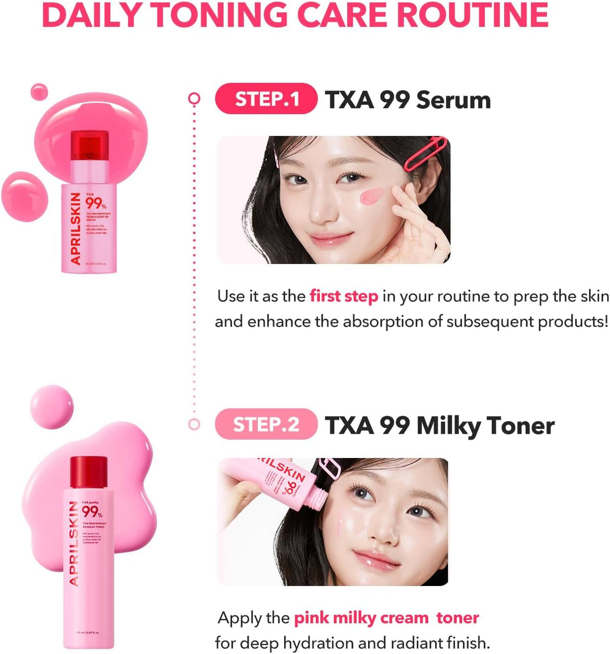 April Skin - TXA Niacinamide 99 Milky Toner 150ml