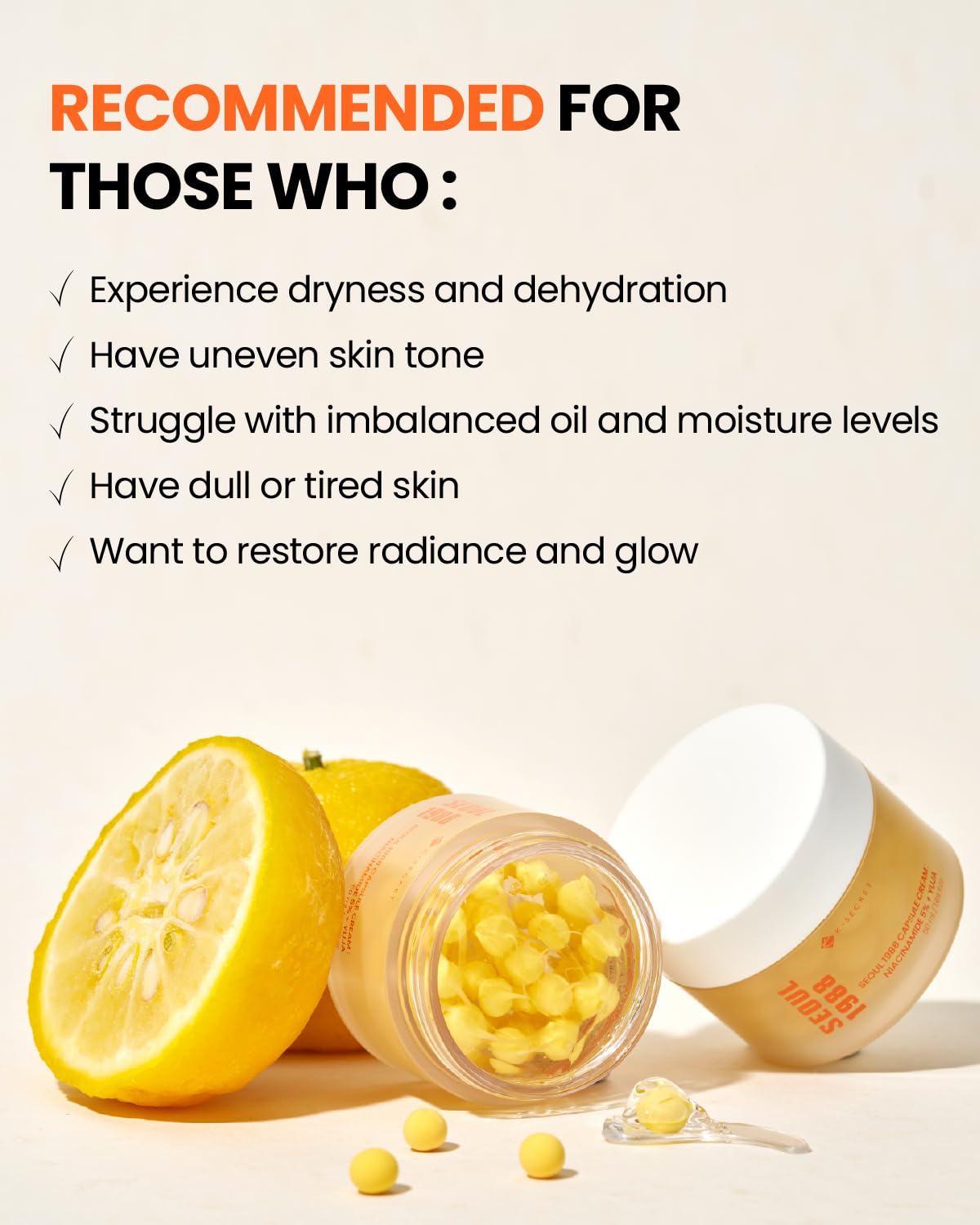 Ksecret - Capsule Cream Niacinamide 5% + Yuja 50ml