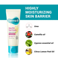 Derma B - Urea 9.8% Foot Cream 80ml