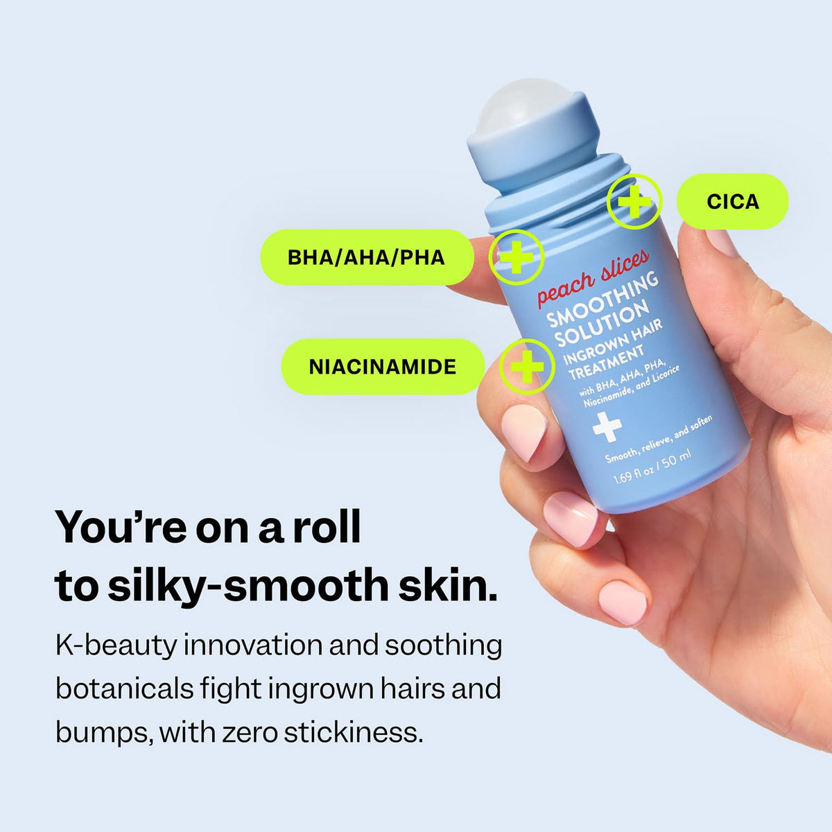 Peach Slices - Smoothing Solution Ingrown Hair Treatment 50ml