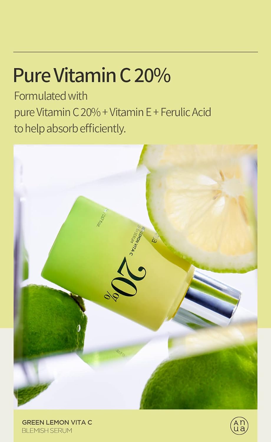 Anua - Green Lemon Vita C Blemish Serum 20g