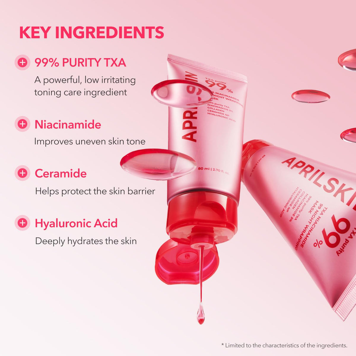 April Skin - TXA Niacinamide 99 Night Wrapping Mask 80ml