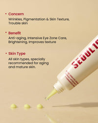 K-Secret Seoul 1988 Eye Cream: Retinal Liposome 4% + Fermented Bean 30ml