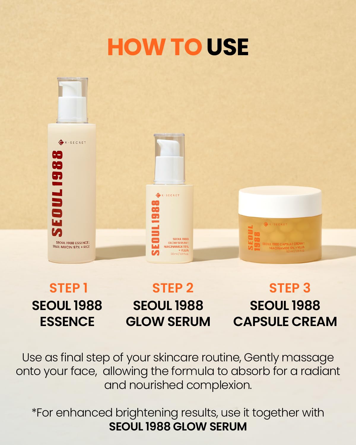 Ksecret - Capsule Cream Niacinamide 5% + Yuja 50ml