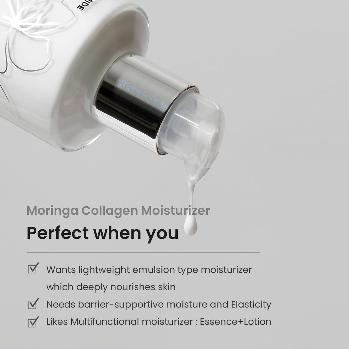 Heimish - Moringa Ceramide Collagen Enriched Moisturizer 120ml