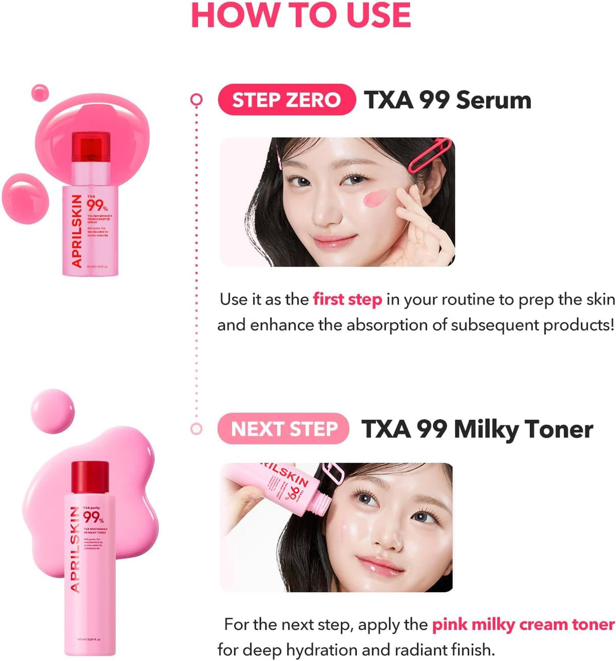 April Skin - TXA Niacinamide Toning Shot 99 Serum 30ml