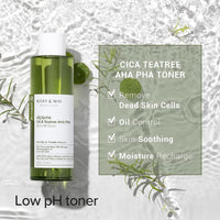 Mary & May - Vegan CICA Tea Tree AHA PHA Blemish Toner 200ml