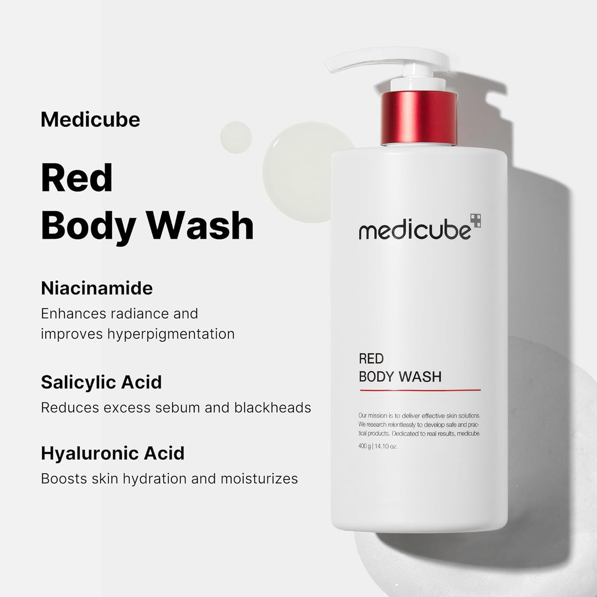 Medicube - Red Acne Body Wash 400g