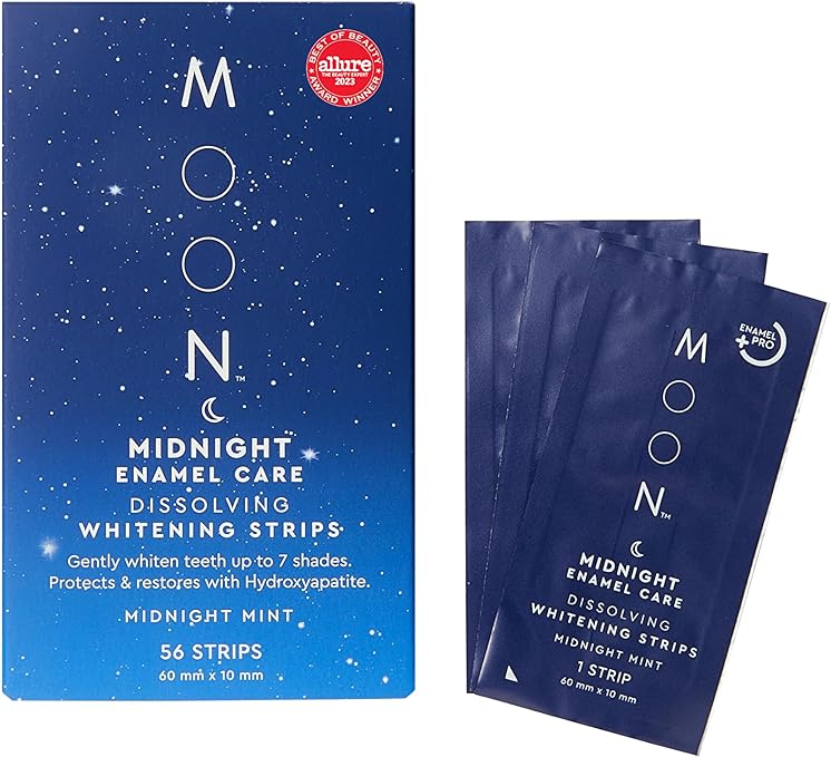 Moon - Midnight Enamel Care Whitening Strips 56 each