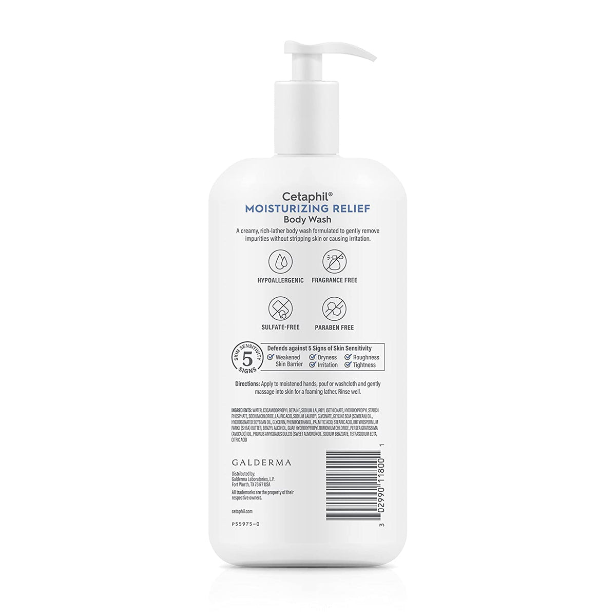 Cetaphil - Moisturizing Relief Body Wash 591ml