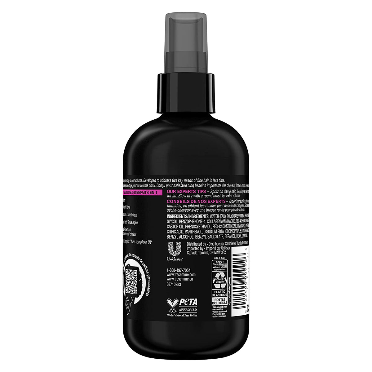 Tresemme - One Step Volume 5-In-1 Volumizing Mist 236ml