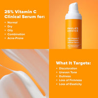 Paula's Choice - 25% Vitamin C + Glutathione Clinical Serum 30ml