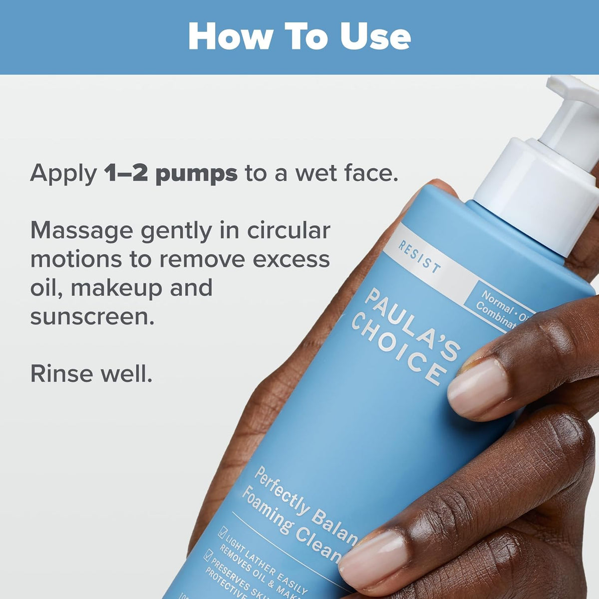 Paula's Choice - Perfectly Balanced Foaming Cleanser 190ml