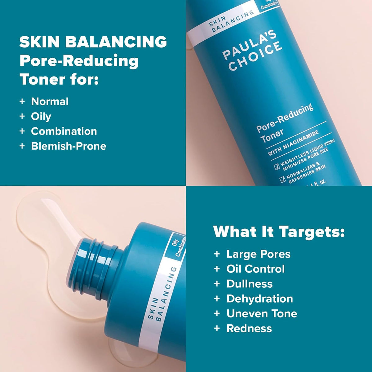 Paula's Choice - Skin Balancing Pore-Reducing Toner 190ml