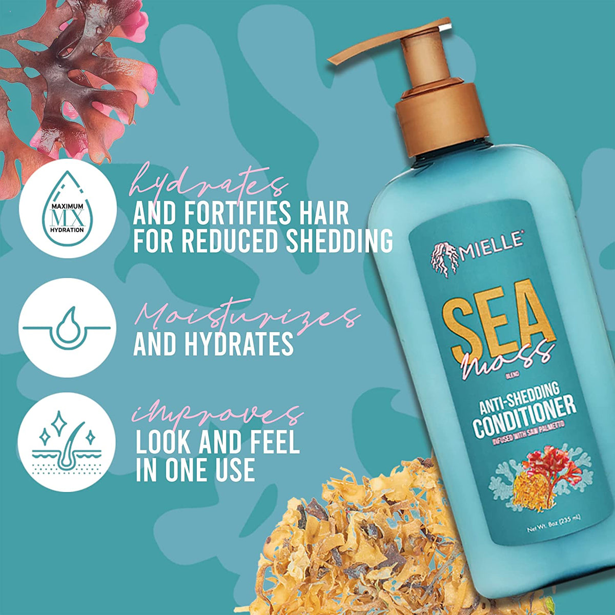 Mielle - Sea Moss Anti-Shedding Conditioner 235ml