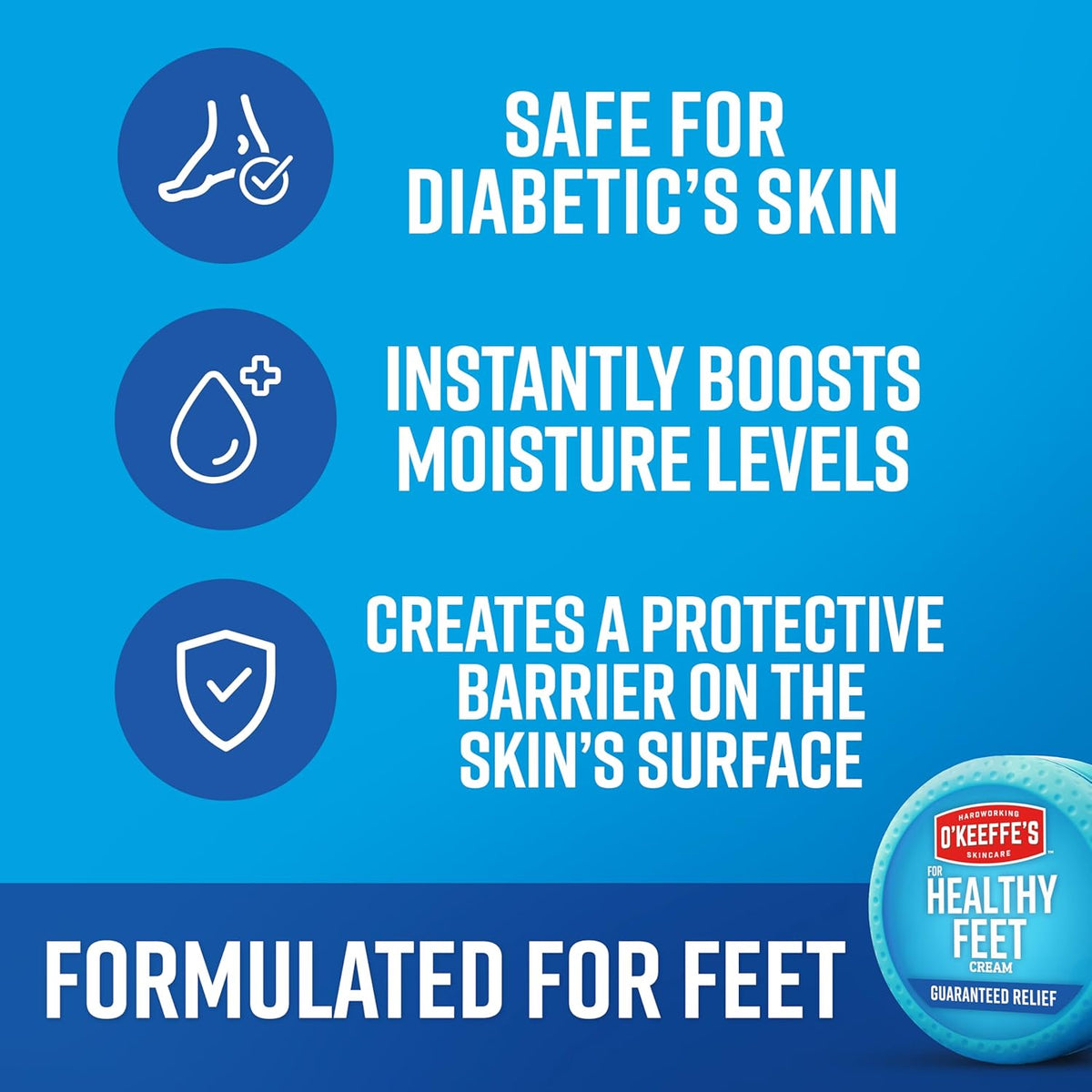 O'Keeffe's - For Healthy Feet Cream 91g