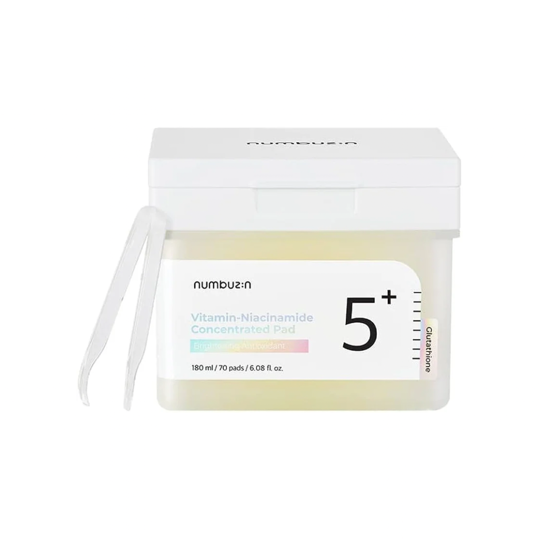 Numbuzin - No.5 Vitamin-Niacinamide Concentrated Pad (70 Pads)