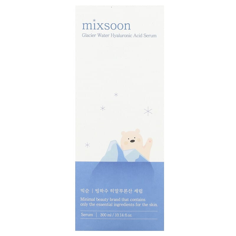 Mixsoon - Glacier Water Hyaluronic Acid Serum 300ml