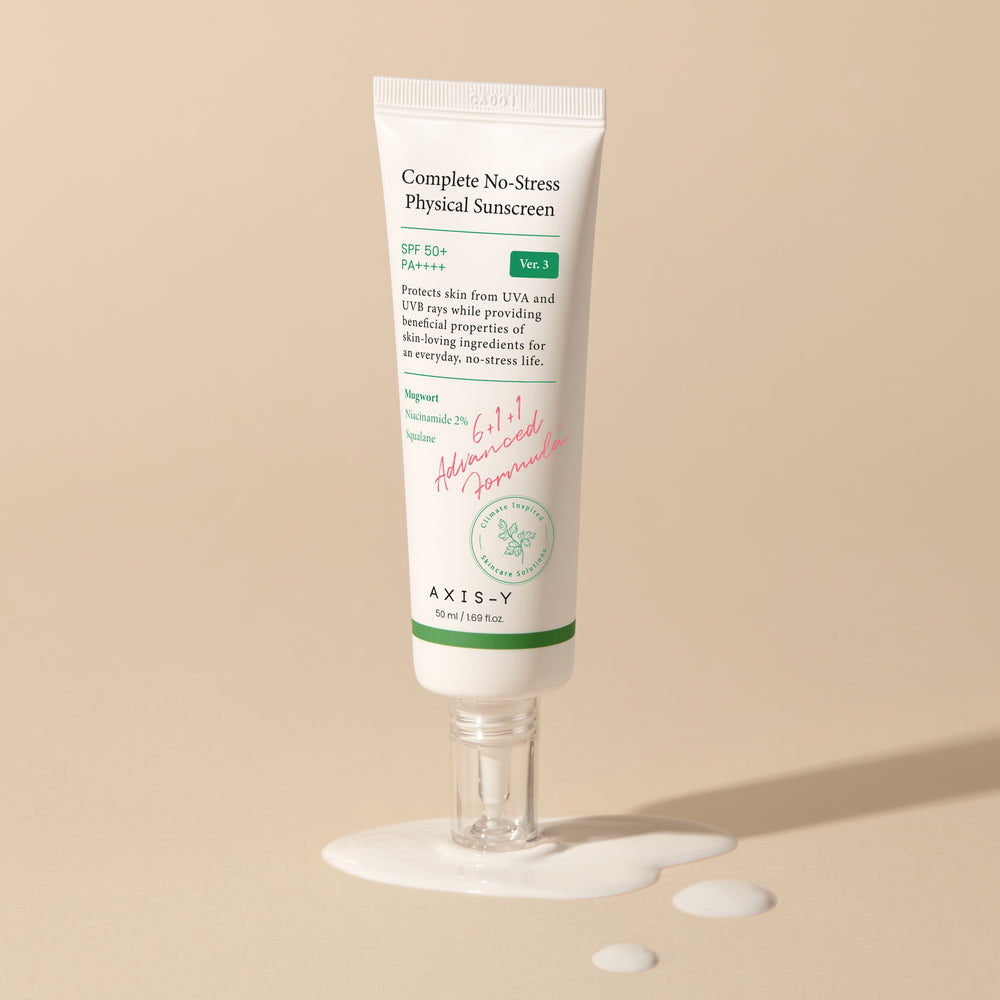 Axis - Y Complete No-Stress Physical Sunscreen SPF50+ PA++++ 50ml