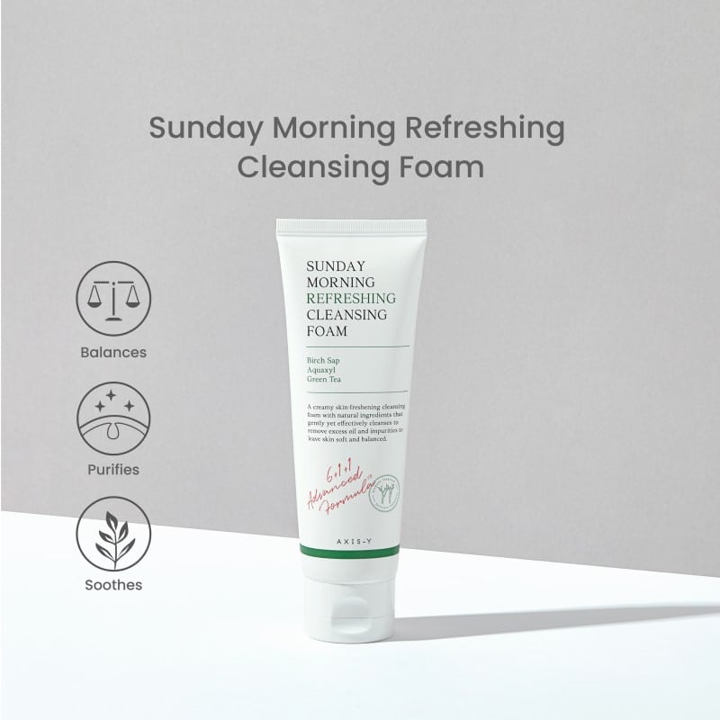 Axis - Y Sunday Morning Refreshing Cleansing Foam 120ml
