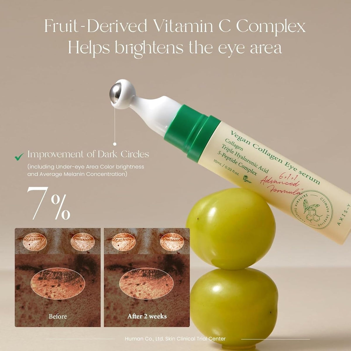 Axis-y - Vegan Collagen Eye Serum 10ml