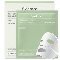 Biodance Refreshing Sea kelp Real Deep Mask 34g x 4ea