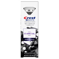 Crest - 3DWhite Whitening Therapy Charcoal Toothpaste, Deep Clean 99g