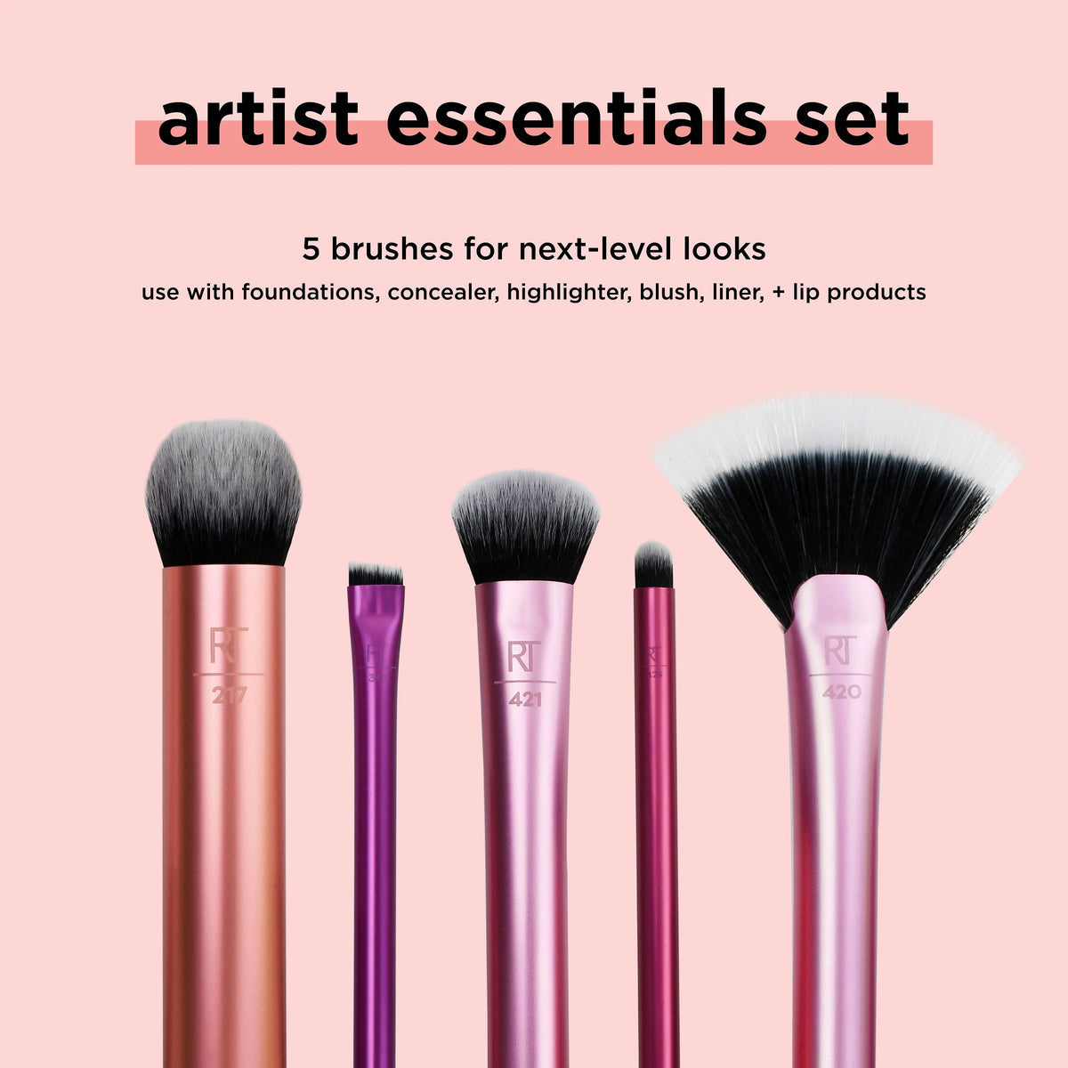 Real Techniques - Artist Essentials Makeup Brush Set