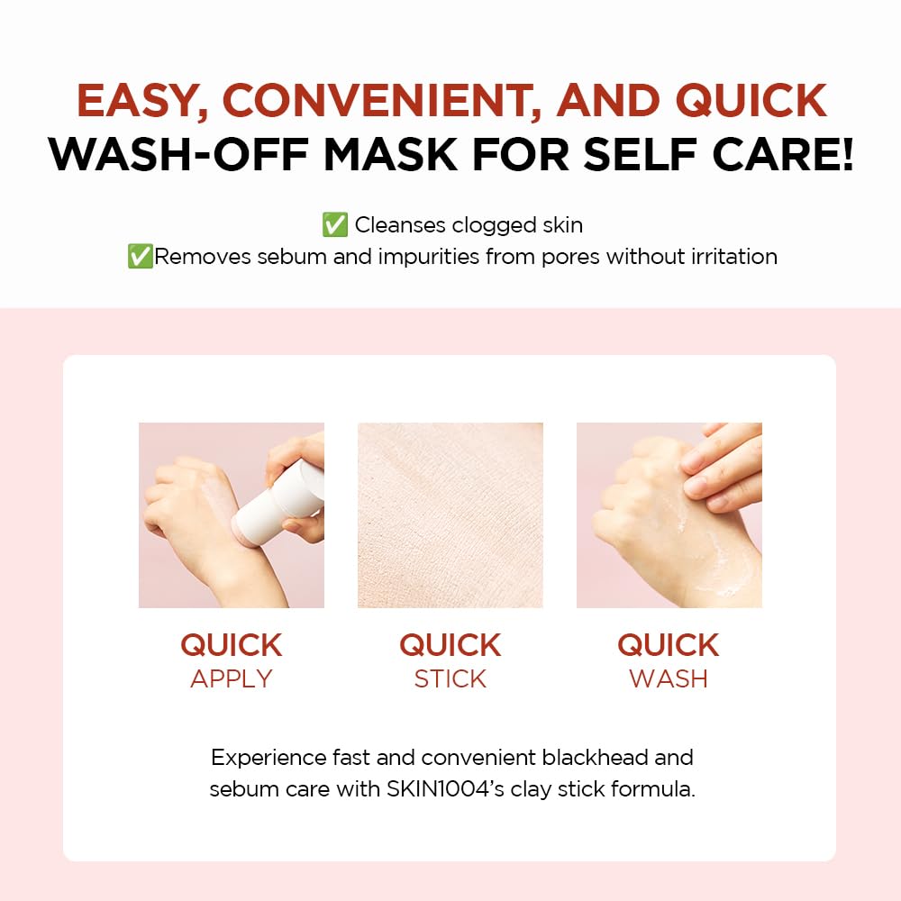Skin1004 - Madagascar Centella Poremizing Quick Clay Stick Mask 27g