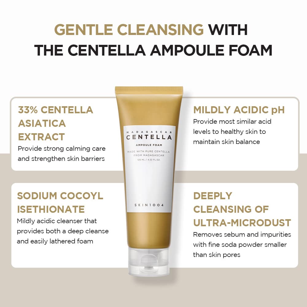 Skin1004 - Madagascar Centella Ampoule Foam 125ml