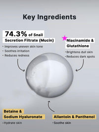 Cosrx - Advanced Snail Radiance Dual Essence 80ml