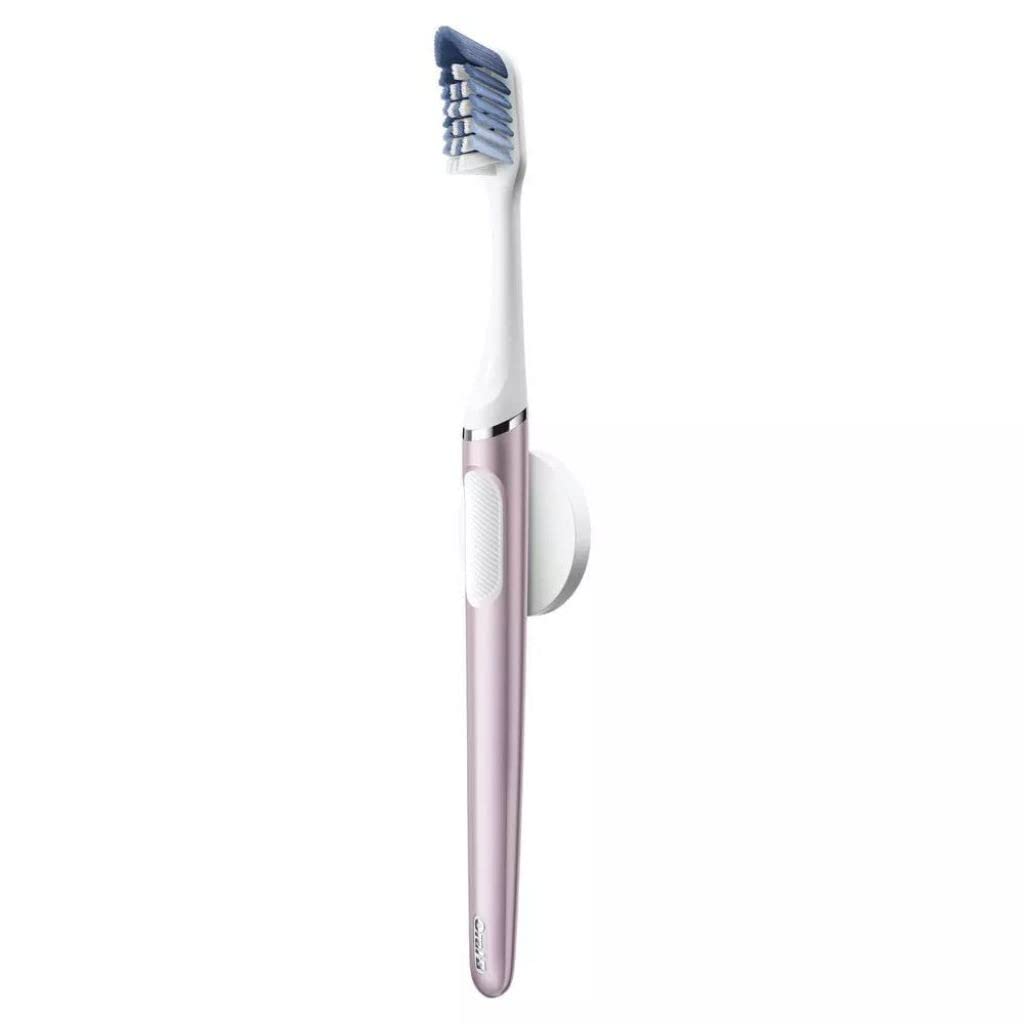 Oral-B Clic Manual Toothbrush - Rose Quartz