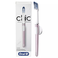 Oral-B Clic Manual Toothbrush - Rose Quartz