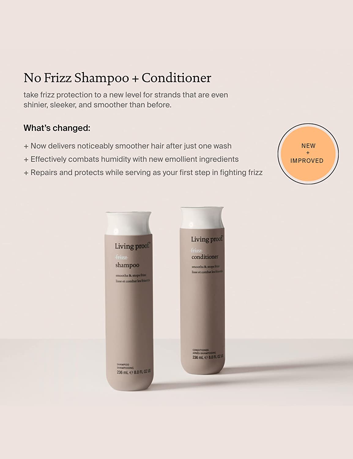 Living Proof - No Frizz Conditioner 236ml