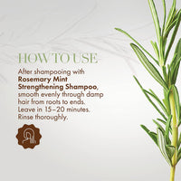 Mielle - Rosemary Mint Strengthening Hair Masque 340g