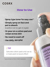 Cosrx - AHA/BHA Clarifying Treatment Toner 150ml