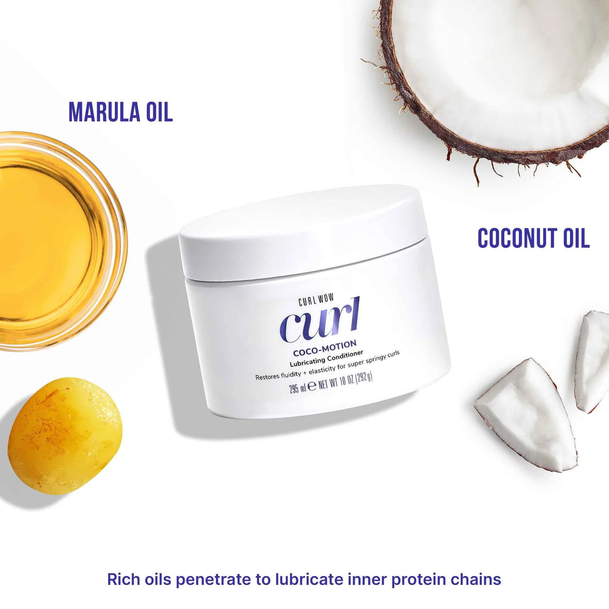 Curl Wow - Coco-Motion Lubricating Conditioner 292gm