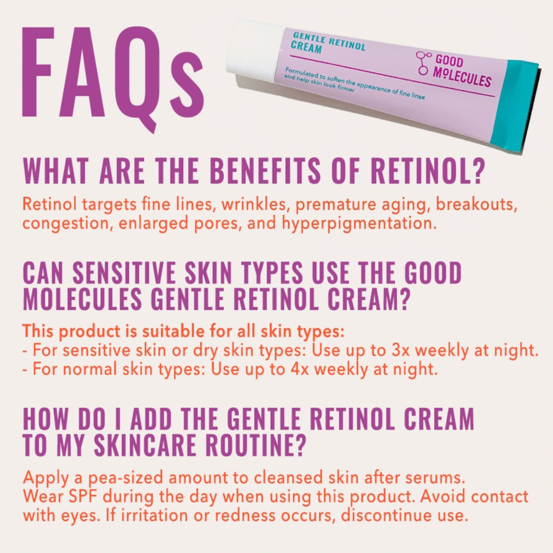 Good Molecules - Gentle Retinol Cream 30ml