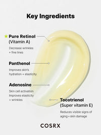 Cosrx - The Retinol 0.1 Cream (Super Vitamin E + Panthenol) 20ml