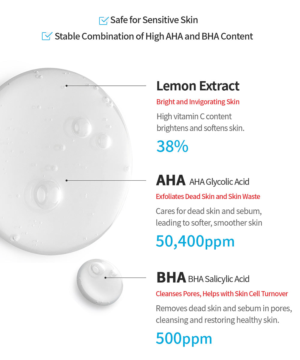Tocobo - AHA BHA Lemon Toner 150ml